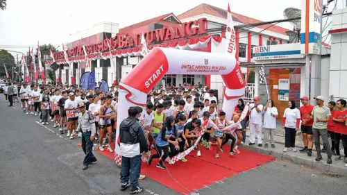 Untag Merdeka Run 5K Digelar Perdana, 350 Peserta Ramaikan HUT Kemerdekaan RI