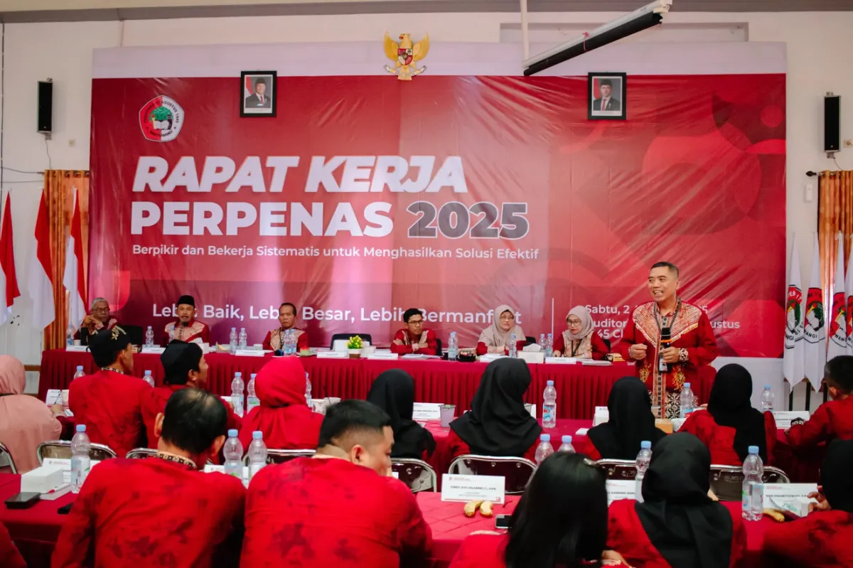 Rapat Kerja PERPENAS 2025: Dorong Budaya Kerja Sistematis untuk Solusi Efektif