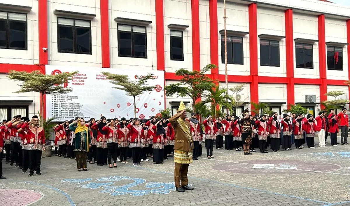 Semangat Proklamasi di Perpenas Banyuwangi, Merawat Identitas Bangsa Melalui Peringatan Upacara Kemerdekaan
